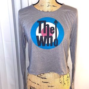 Vintage Hollister Gray Graphic T- Shirt ‘The Who’ Large